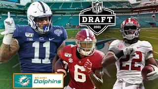 HOT: The perfect 7-round 2021 mock draft with trades. Dolphins trade back up to No. 9 and No. 14