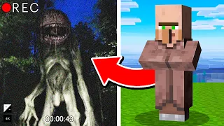 MOBY z MINECRAFT KTÓRE ZOSTAŁY NAGRANE w PRAWDZIWYM ŻYCIU!!!