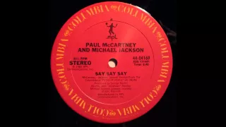 Say Say Say (12" Version) - Paul McCartney and Michael Jackson