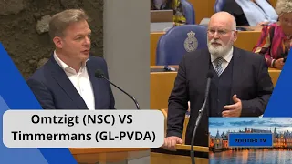 Omtzigt (NSC) VS Timmermans (GL-PVDA): "Met UW WEGJAAG beleid zijn er GEEN bedrijven meer over!"