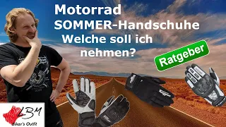 Motorradhandschuhe Sommer Test 2022 - Tipps und Übersicht