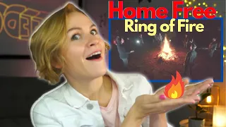 Vocal Coach Reacts to Home Free - Ring of Fire | REACTION & ANALYSIS