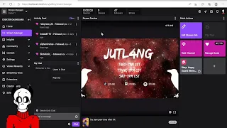 twitch docks into obs