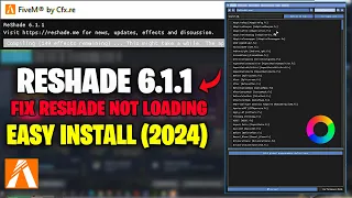FiveM | How to Install ReShade v6.1.1 | Fix Fivem Reshade 6.1.1 Not Loading & Working (2024)