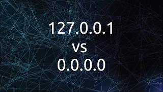 127.0.0.1 vs 0.0.0.0 (Simple Explanation)