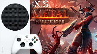 Metal: Hellsinger РИТМИЧНЫЙ DOOM Xbox Series S 1440p 30 FPS 900p 60 FPS