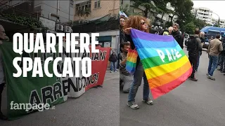 Casa ai rom a Casal Bruciato, quartiere spaccato dalle manifestazioni di Casapound e antifascisti