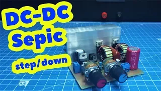 Повышающе/понижающий DC-DC преобразователь. Sepic. Своими руками. (PCBWay)