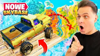 SKYBASE w MONSTER TRUCK! Nowe Koła vs Max Wysokość Fortnite