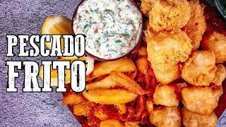 Todo sobre el Pescado Frito, Salsa Tártara, y Ensalada Chilena | Slucook