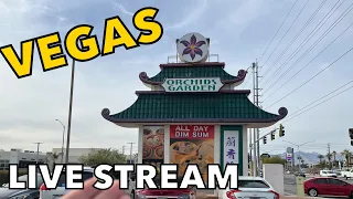 Live Stream: 01/12/2023: Orchids Garden Dim Sum, Las Vegas. (My FIRST Live Stream Attempt!)