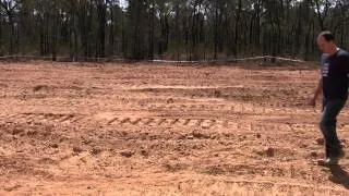 Santos start to destroy the Pilliga for coal seam gas - December 2013