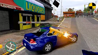 GTA 4 Crash Testing Real Car Mods Ep.306