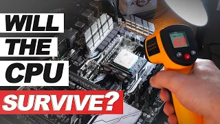 Using an AMD CPU without a Cooler -- Will the CPU SURVIVE?