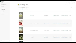Logseq - Creating a Reading List with Templates, Page Properties and Queries