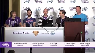 TwitchCon Game Development Channels Panel 2015 with Lachh and Bonozo!