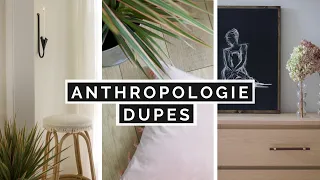 ANTHROPOLOGIE VS THRIFT STORE | DIY HIGH END HOME DECOR DUPES ON A BUDGET!
