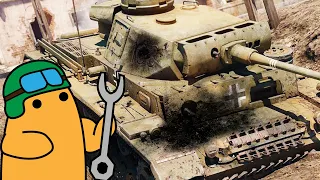 The PANZER III gets restored in Tank Mechanic Sim!