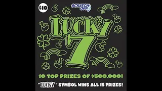 $10 Lucky 7 - PA Lottery Scratch Off Ticket