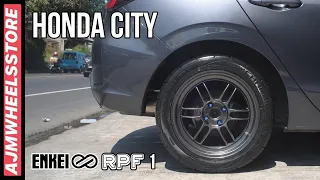 MODIFIKASI HONDA CITY VELG ENKEI RPF 1  // AJMWHEELSSTORE