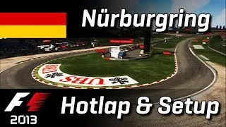 F1 2013 | Nürburgring TT Hotlap + Setup | 1:28.764