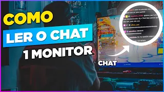 COMO LER CHAT DA LIVE COM UM MONITOR NO OBS STUDIO | Escola de Criadores