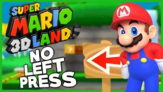 Is it possible to beat Super Mario 3D Land 's Special Worlds WITHOUT PRESSING LEFT?