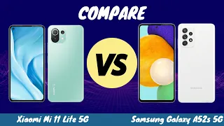 Xiaomi Mi 11 Lite 5G vs Samsung Galaxy A52s 5G