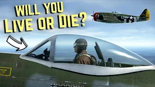 Can YOU Survive this P-47 Mission from 1944?