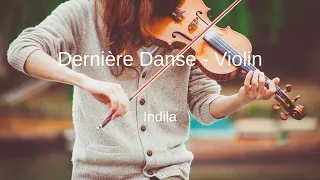 Indila - Dernière Danse - Violin Sheet Music