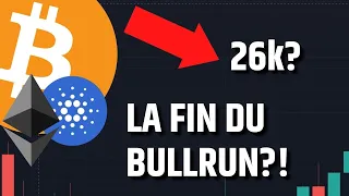 Une fin de Bullrun? Comment bien gérer cette période - Analyses BTC/ETH/ADA