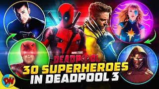 30 Superheroes in 1 Movie 😲 - Deadpool 3 | DesiNerd