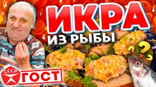 ИКРА из Рыбы или ФАЛЬШИВАЯ Икра! Обалденная ХОЛОДНАЯ ЗАКУСКА! Быстрый РЕЦЕПТ от Ильи Лазерсона