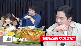 LUIS LISTENS TO ALDEN RICHARDS & JULIA MONTES + FILIPINO FOOD MUKBANG | Luis Manzano