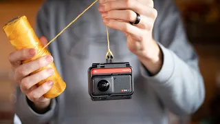 Insta360 and a Roll of String