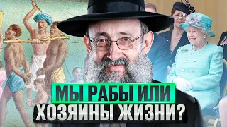 Мы рабы или хозяины жизни? Рав Ашер Кушнир