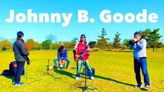 Johnny B. Goode (cover) ジョニービーグッド　チャックベリー　ジャムセッション　カホン　ブルースハープ