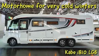 Motorhome built for very cold weather camping. Swedish RV built for minus 35C