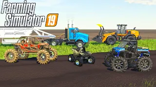 MILLIONAIRE BUILDS MASSIVE MUD BOG! WITH $500,000 IN TOYS | (ROLEPLAY) FARMING SIMULATOR 2019