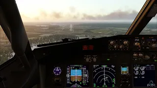 Inside the Cockpit - SAS Boeing 737-800 Landing at Stockholm Arlanda Airport | X-Plane 12