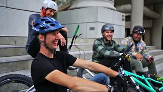 Bike Parkour  Streets of San Francisco! HD