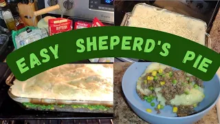 HOW TO MAKE A EASY SHEPERD'S PIE | COOK WITH ME | FOOD COLLAB | ST. PATRICK'S DAY DINNER |DATFAMILY5