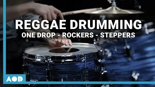 The Basics Of Reggae Drumming // One Drop, Rockers & Steppers | Drum Lesson With Chris Hoffmann
