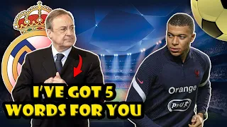 Florentino Perez Dishes Out 5 Words On Kylian Mbappe!