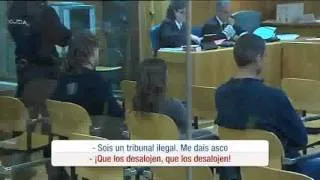 de '¡Gora ETA!' en la Audiencia Nacional