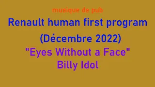 musique pub Renault human first program décembre 2022