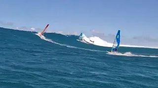 Big Winging waves hit Maui