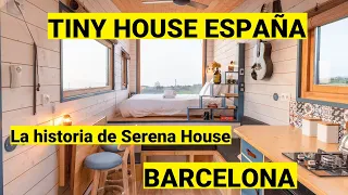 ASOMBROSA TINY HOUSE ESPAÑA 🇪🇸 La historia de Serena House, las mini casas de BARCELONA