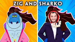 Sharko Is A Singer - Zig and Sharko With Zero Budget | Parody The Story Of Zig & Sharko