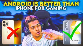 ANDROID VS IPHONE WHICH IS BEST FOR BGMI/PUBG GAMING | WHY GAMERS PLAY BGMI IN ANDROID